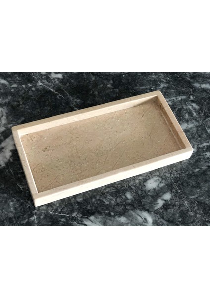 Lux & Marble Beige Marta - Bej Mermer Tepsi fiyatları