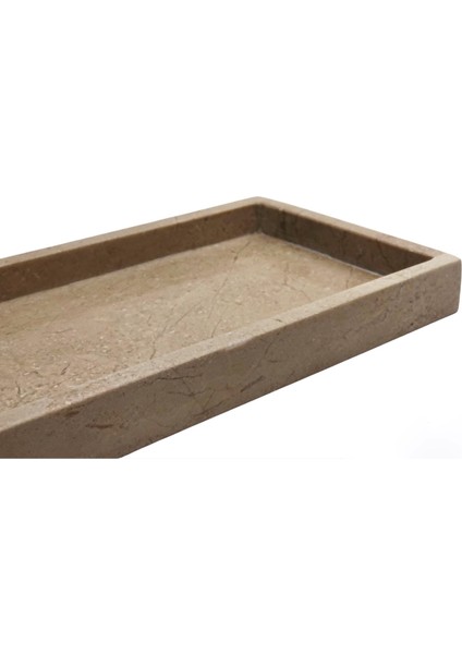 Lux & Marble Beige Marta - Bej Mermer Tepsi modelleri