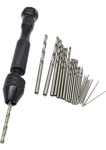 25 Adet/takım Mikro Matkap Uçları Seti 05MM ~ 3mm Pcb El Sanatları ve Takı Içın Çelik Büküm Matkap Ucu Setleri Döner Aletler Içın Ahşap Delme (Yurt Dışından)