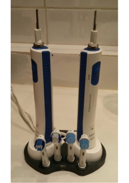 3dükkanım 2'li Oral-B Makine ve Diş Fırçalık Standı