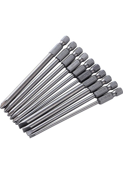 100MM 10 Adet/takım Oluklu Phillips Çapraz Bit Tornavida S2 Bst Bit 006 Elektrikli Matkap Vida Sökücü Elektrikli El Aletleri (Yurt Dışından)