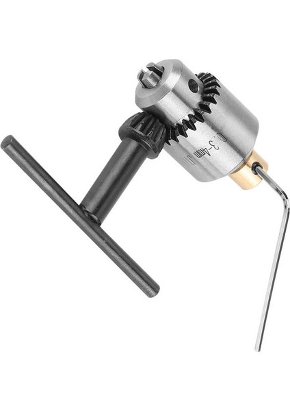 Pratik Mikro 0 34MM Jto Konik Montajlı Matkap Mandren ve Mandren Anahtarlı Anahtar (Yurt Dışından)