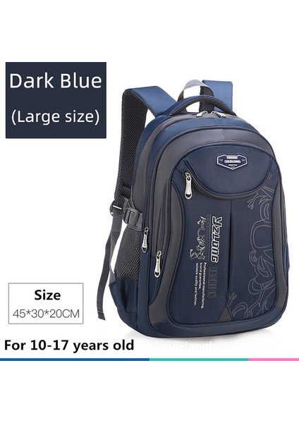 Su Geçirmez Çocuk Okul Çantası Genç Kız Erkek Sırt Çantası Büyük Kapasiteli Eğlence Sırt Çantası (Yurt Dışından) indirimleri