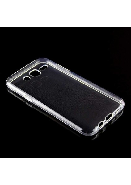 Galaxy J5 Kılıf Zore Şeffaf Ince ve Esnek Süper Silikon Kılıf