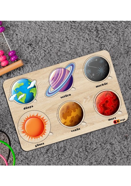 Toys Çocuklar Için Ahşap Figürlü Eğitici-Öğretici Yapboz Puzzle-11 fiyatları