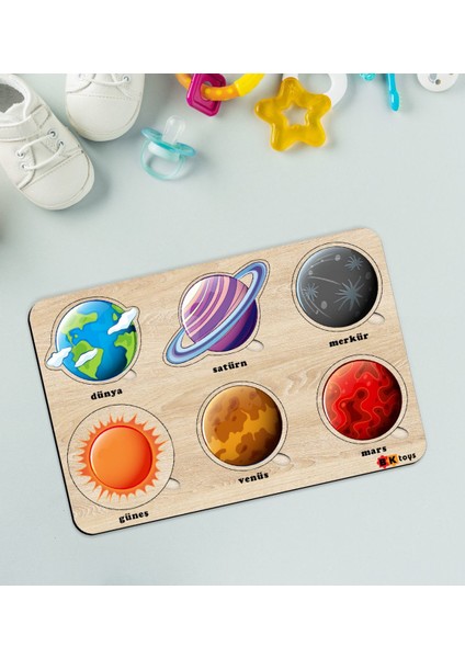 Toys Çocuklar Için Ahşap Figürlü Eğitici-Öğretici Yapboz Puzzle-11 modelleri