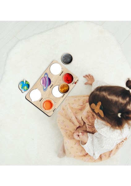 Toys Çocuklar Için Ahşap Figürlü Eğitici-Öğretici Yapboz Puzzle-11 fırsatları