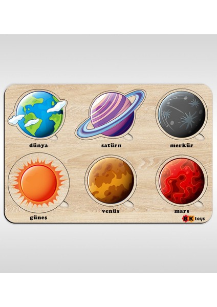 Toys Çocuklar Için Ahşap Figürlü Eğitici-Öğretici Yapboz Puzzle-11 indirimleri