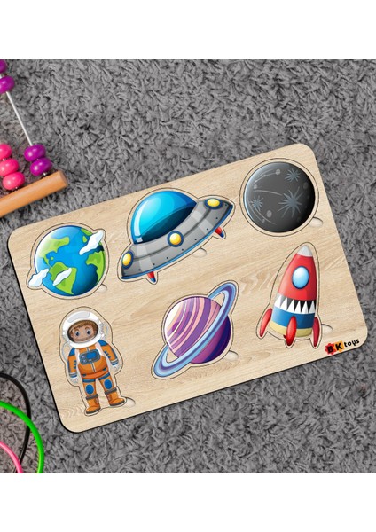 Toys Çocuklar Için Ahşap Figürlü Eğitici-Öğretici Yapboz Puzzle-15 fiyatları