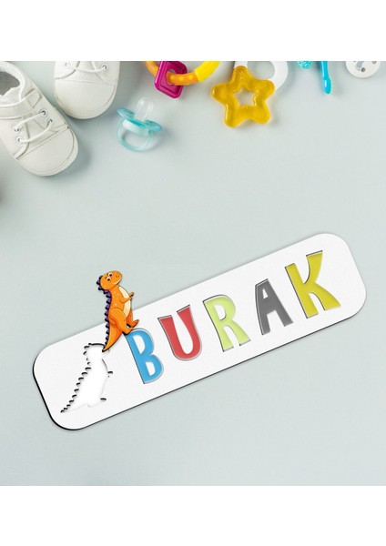 Toys Çocuklara Özel Isimli Figürlü Ahşap Eğitici Yapboz Puzzle-13