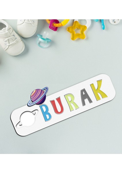 Toys Çocuklara Özel Isimli Figürlü Ahşap Eğitici Yapboz Puzzle-10