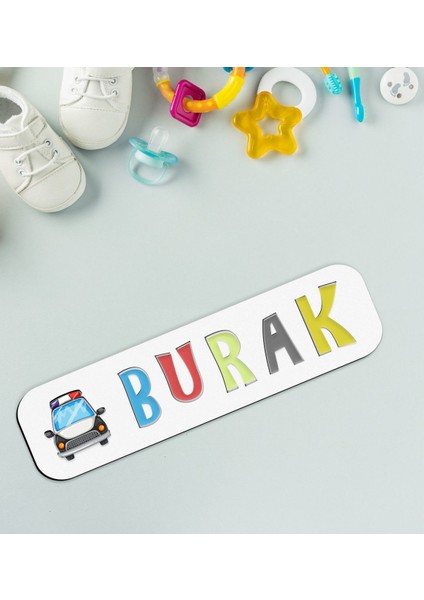 Toys Çocuklara Özel Isimli Figürlü Ahşap Eğitici Yapboz Puzzle-3