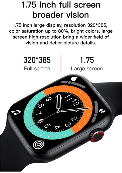 T500 + 1.75 Inç IPS Ekran IP67 Su Geçirmez Akıllı Izle, Stil: Spor Düğmesi Kayışı Beyaz modelleri