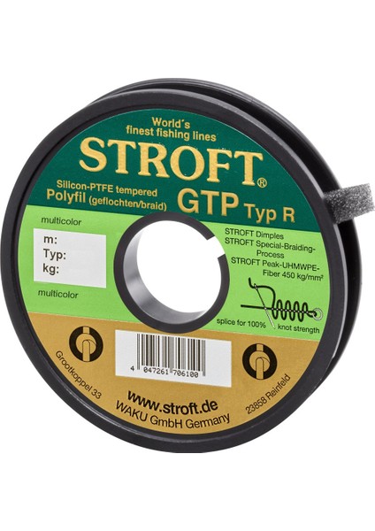 Gtp Typ-R 125 mt Örgü Misina Ebruli