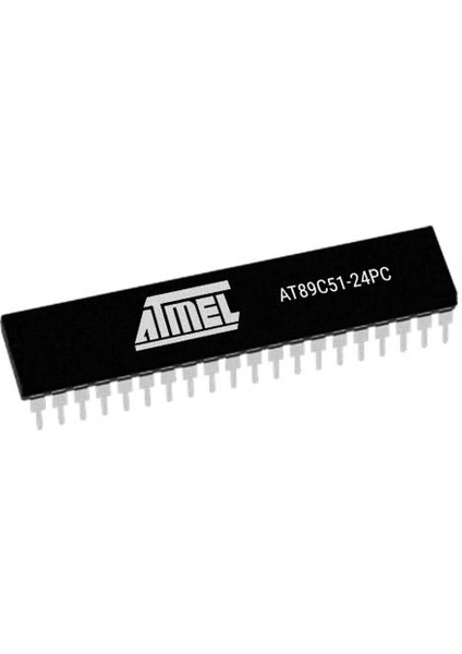 AT89C51-24PI 8-Bit 24MHZ Mikrodenetleyici Dıp-40