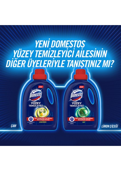 Yüzey Temizleyici Okyanus Maksimum Hijyen Tüm Yüzeyler için Yüzey Temizleyici 1500 ML