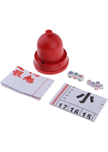 Sıc Bo + Balık / / Karides Klasik Casino Zar Oyunu Aile Parti Malzemeleri (Yurt Dışından)