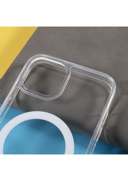 Totu Apple iPhone 13 Mini Için AA-160 Darbeye Dayanıklı Manyetik Şarjlı Tpu + Akrilik Koruyucu Kılıf - Şeffaf (Yurt Dışından) indirimleri