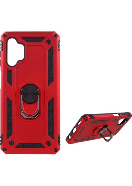 Samsung Galaxy A32 5g / M32 5g Için Telefon Kılıfı - Kırmızı (Yurt Dışından)