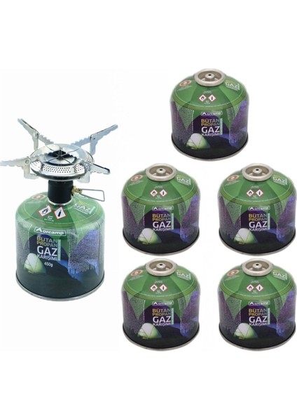 K-502 Siboplu Blisterli Kartuş Ocak+ KTS-450 Altılı Set