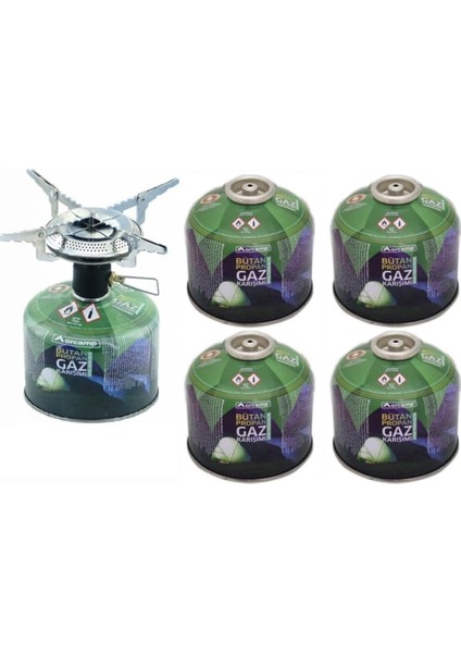 Orcamp K-502 Siboplu Blisterli Kartuş Ocak+ KTS-230 Beşli Set