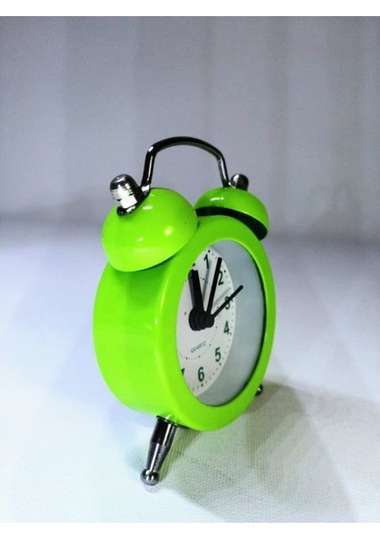 Analog Metal Mini Çalar Saat (Yeşil) modelleri