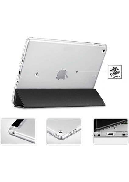 Apple iPad 10.2 Smart Cover Standlı 1-1 Kılıf