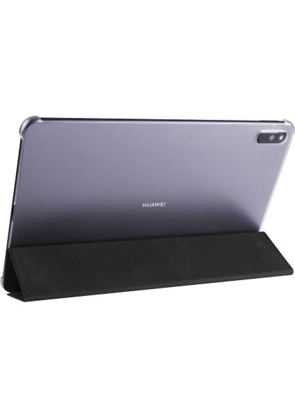 Huawei MatePad 11 (2021) Smart Cover Katlanabilir Standlı Tablet Akıllı Kapak Mor