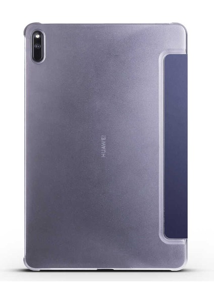 Huawei MatePad 11 (2021) Smart Cover Katlanabilir Standlı Tablet Akıllı Kapak Mor