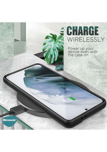 Matte Silicone Samsung Galaxy S22 Kılıf Kırmızı