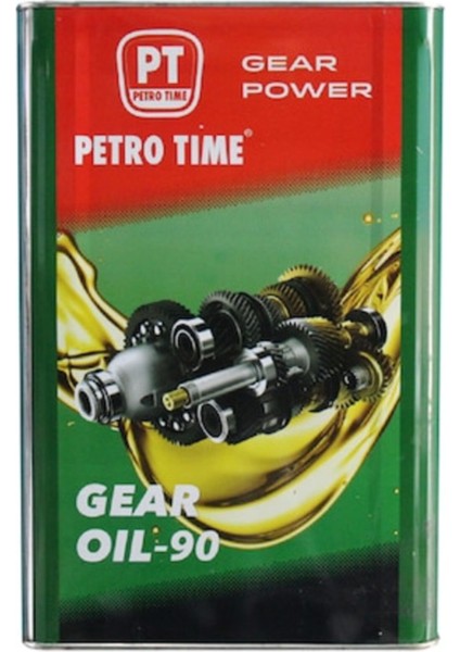 Petro Time Gear Oil 90 No 16 Litre Asansör ve Şanzıman Dişli Yağı