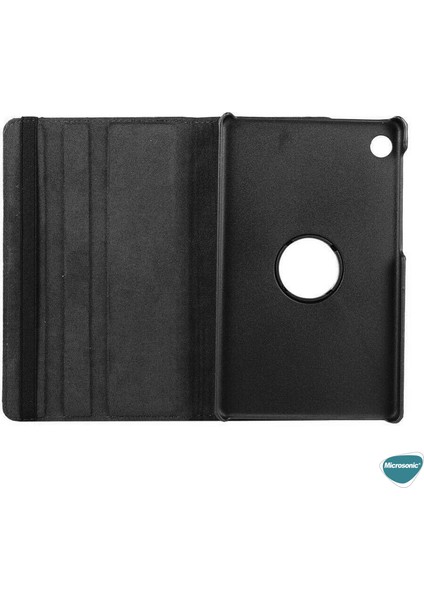 Lenovo Tab M10 TB-X605F 10.1` Kılıf, (ZA480027TR) 360 Rotating Stand Deri Mor