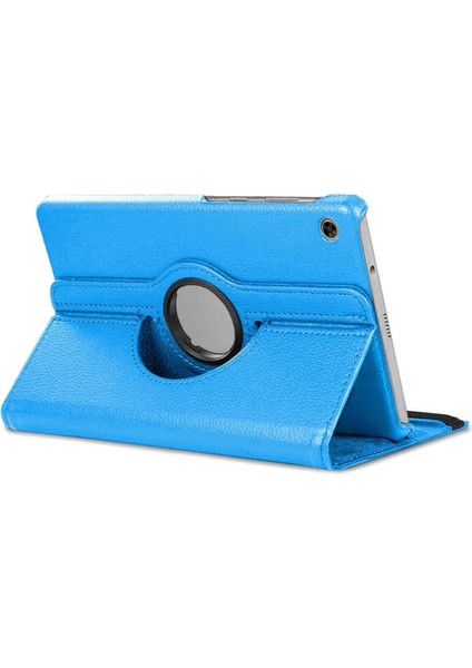 Lenovo Tab M10 TB-X605F 10.1` Kılıf, (ZA480027TR) 360 Rotating Stand Deri Mavi fiyatları