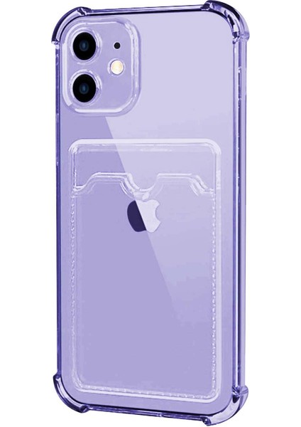 Apple iPhone 12 Mini Card Slot Shock Kılıf Lila fiyatları