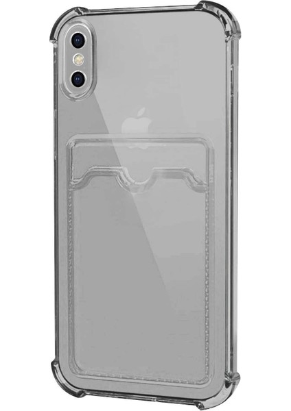 Apple iPhone x Card Slot Shock Kılıf Siyah fiyatları