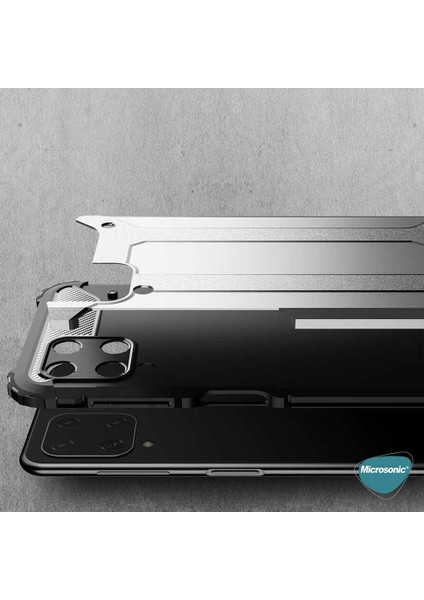 Samsung Galaxy M22 Kılıf Rugged Armor Mavi