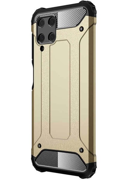 Samsung Galaxy M22 Kılıf Rugged Armor Gold