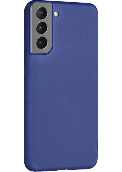 Matte Silicone Samsung Galaxy S22 Plus Kılıf Lacivert fiyatları