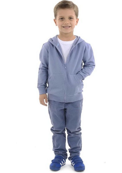 Erkek Çocuk SweatShirt Mavi