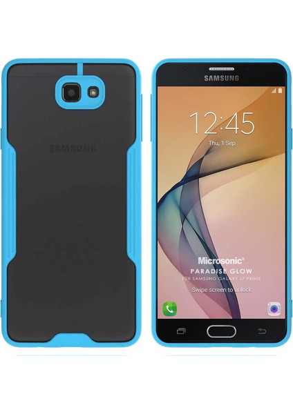 Samsung Galaxy J7 Prime Kılıf Paradise Glow Turkuaz