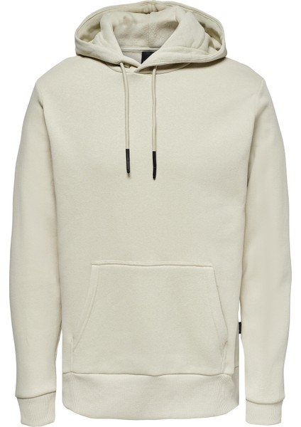 Ceres Hoodie Sweat Noos Erkek Bej Sweatshirt 22018685-06