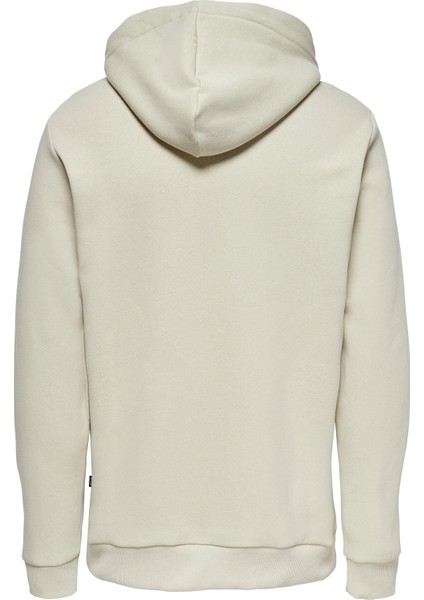 Ceres Hoodie Sweat Noos Erkek Bej Sweatshirt 22018685-06
