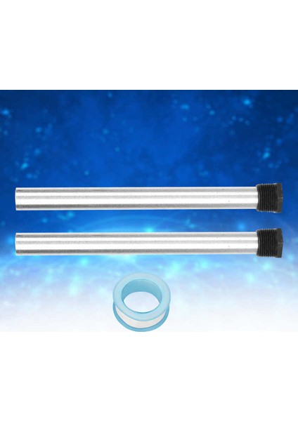 2 Adet 21X235MM Magnezyum Anot - Gümüş (Yurt Dışından)