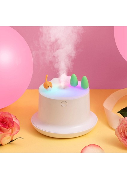 Hava Nemlendirici Aroma Sessiz Difüzör Nightlight Serin Mist Arıtma Ev Beyaz (Yurt Dışından) modelleri