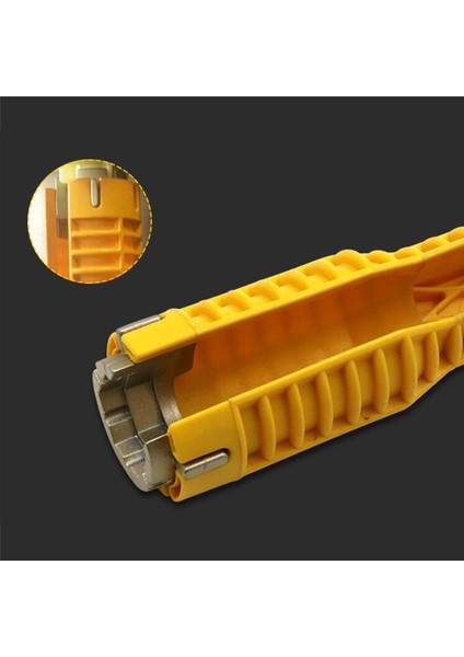 Sarı Çok Amaçlı Anahtar Sıhhi Tesisat Aleti Musluk ve Lavabo Yükleyici Klozet Lavabo Banyo Mutfak Için fırsatları