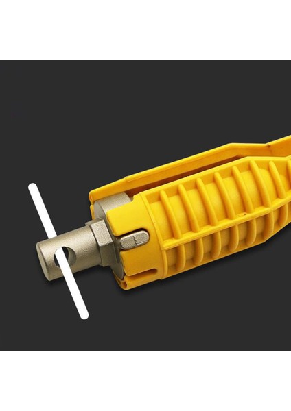 Sarı Çok Amaçlı Anahtar Sıhhi Tesisat Aleti Musluk ve Lavabo Yükleyici Klozet Lavabo Banyo Mutfak Için indirimleri