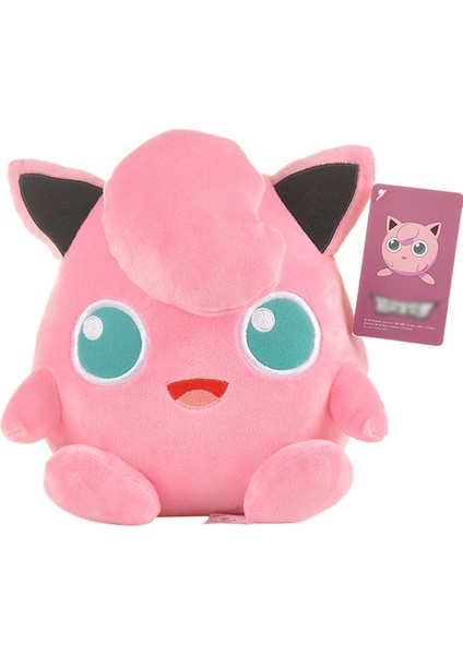 Kid-Jigglypuff 25CM Pokemon Peluş Oyuncak - Pembe (Yurt Dışından)