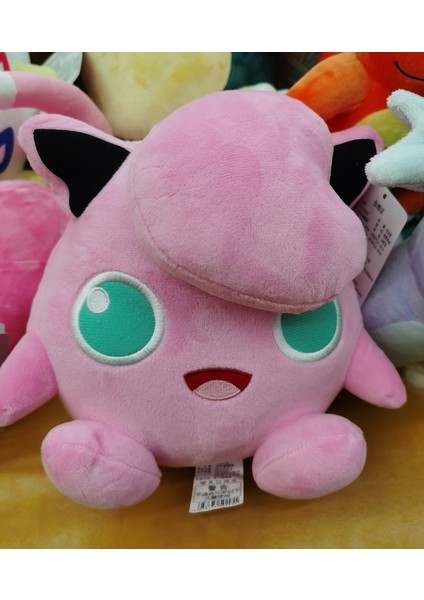 Kid-Jigglypuff 25CM Pokemon Peluş Oyuncak - Pembe (Yurt Dışından)