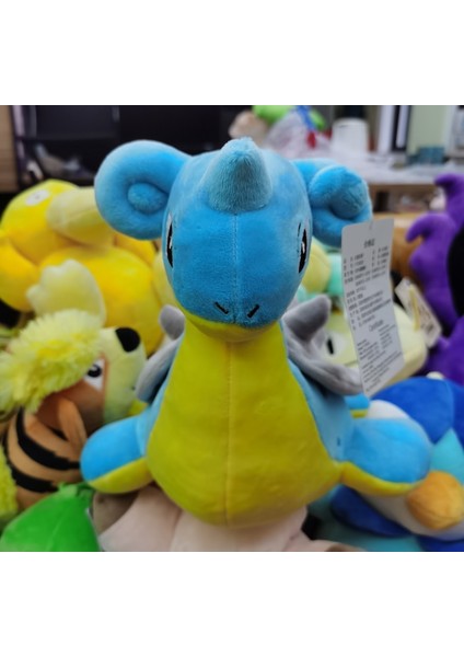 Shenzhen Xin Xin Kid-Lapras Pokemon Peluş Oyuncak 25CM - Mavi (Yurt Dışından)