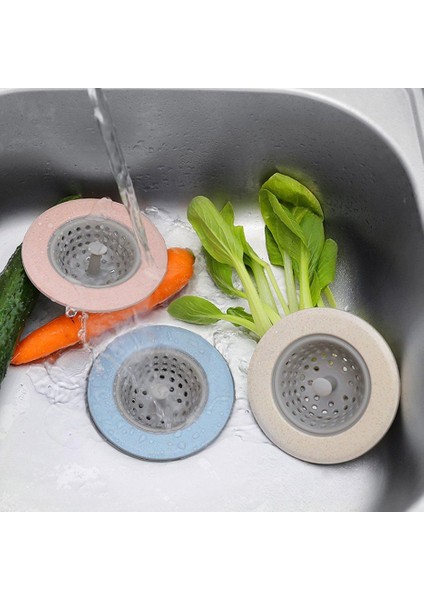 Pratik Silikon Ev Mutfak Banyo Yuvarlak Şekil Yer Sifonu Kapak Fişi Anti-Blokaj Su Saç Catcher Filtre Süzgeç indirimleri